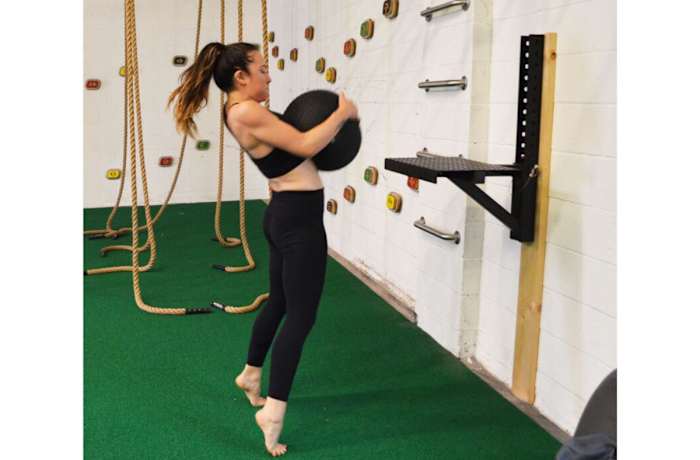 titan fitness rubber tread slam balls